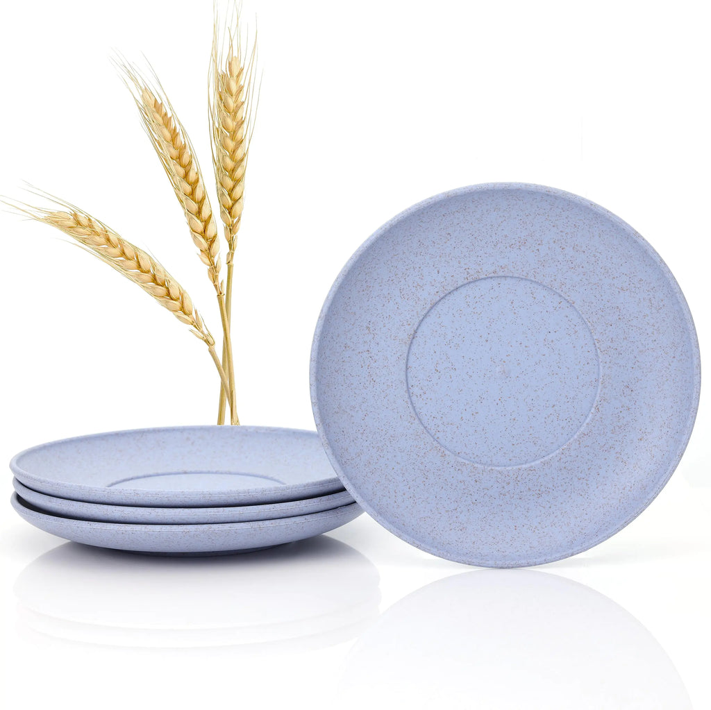 Wheat Straw Plates - 4pc Set