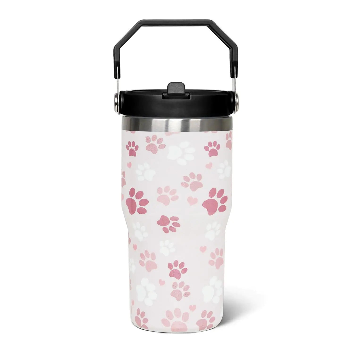 Paw Print Insulated Dog Lover Tumbler 20oz