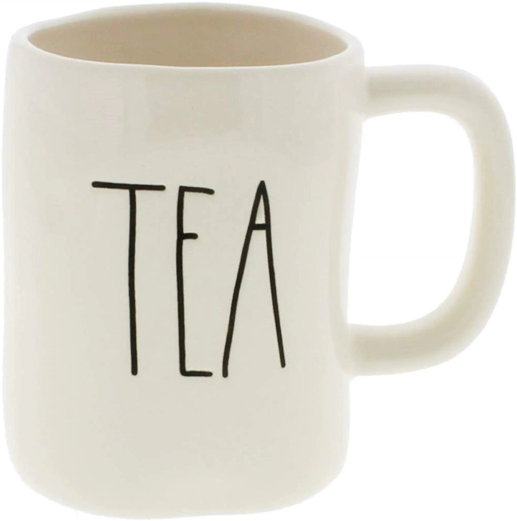 Rae Dunn Artisan White Ceramic Mug