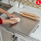 Stainless Steel Cutting Board For Kitchen - Large 304 Chopping Boards With Lid And Non-Slip Pad For Countertop, Suitable For Meat Vegetables Bread And Baking,Kitchen Accessories, — product image 1