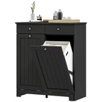 Laundry Hamper Cabinet — Laundry Cabinet with 2 Tilt Out Laundry Baskets and 2 Drawers — product image 1