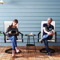 Patio Swivel Chairs Set of 2 — Lawn — product image 3