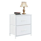 Living Room Cabinet Layers Set Of 2 Fabric Drawers Beside Nightstand Table Closet Chest Clothes Display Cabinet Of Furniture — product image 2