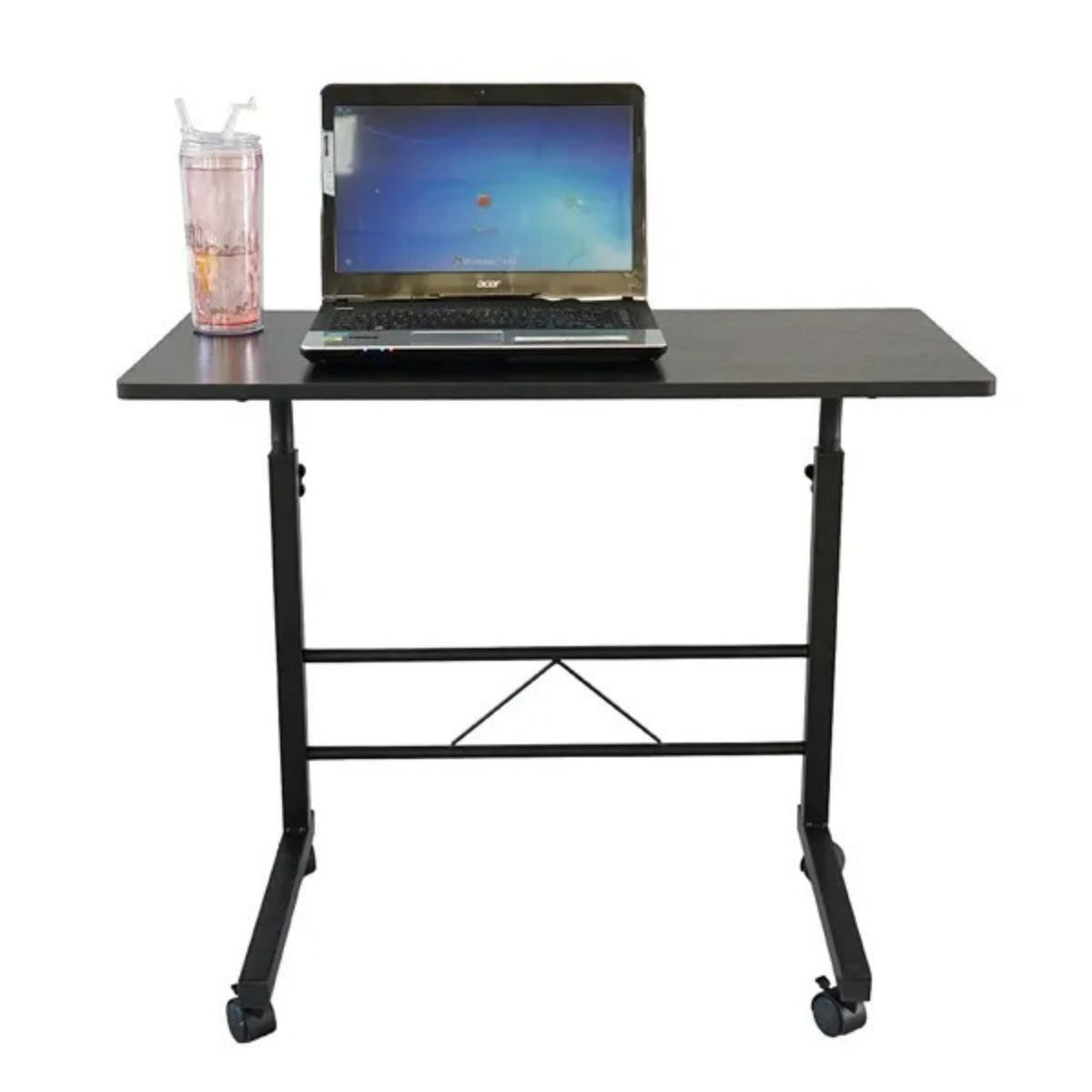 Removable P2 15mm Chipboard Steel Side Table Black — product image 2