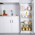 Kitchen Pantry Cabinet 60' Tall Food Pantry Storage Cabinet 110LB Loading — product image 1