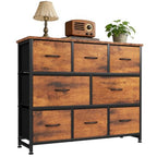 With 8 Fabric Drawers, A Spacious Storage Rack Suitable For A Cloakroom, And A Wooden Tabletop And Frame — product image 1
