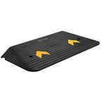 VEVOR Upgraded Rubber Threshold Ramp,Rise Door Ramp With 1 Channel, Natural Rubber Car Ramp With Non-Slip Textured Surface, 33069 Lbs Load Capacity Curb Ramp For Wheelchair And Scooter — product image 1