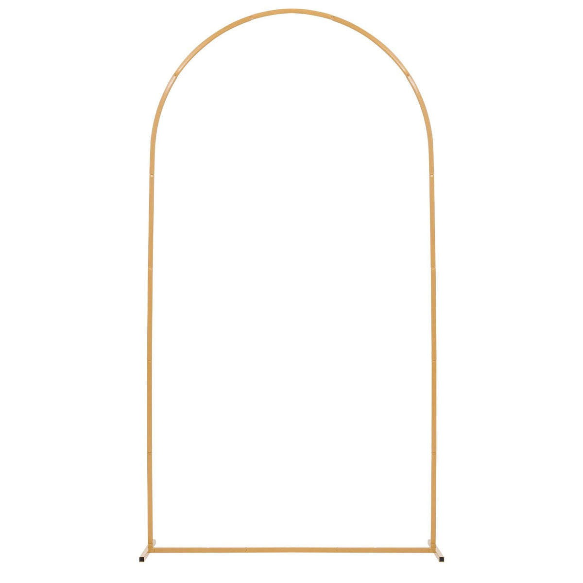 Arch Backdrop Stand, 7.2 X 4 Ft, Stable Structure, Easy Assembly, 1 Piece Gold Metal Arch Backdrop Stand For Wedding, Birthday Party, Graduation, Holiday Celebration, And Ceremony Decoration — product image 1