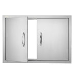 Bbq Access Door — 30w X 21h Inch Double Outdoor Kitchen Door — product image 2