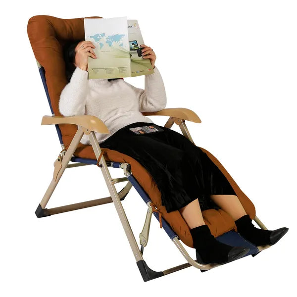 67x22in Chaise Lounger Cushion Recliner Rocking Chair Sofa Mat Deck Chair Cushion — product image 3