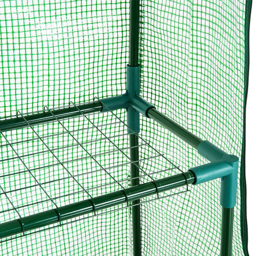56" X 29" X 77" Walk-in Greenhouse — Garden Hot House with 3 Tier Shleves — product image 2