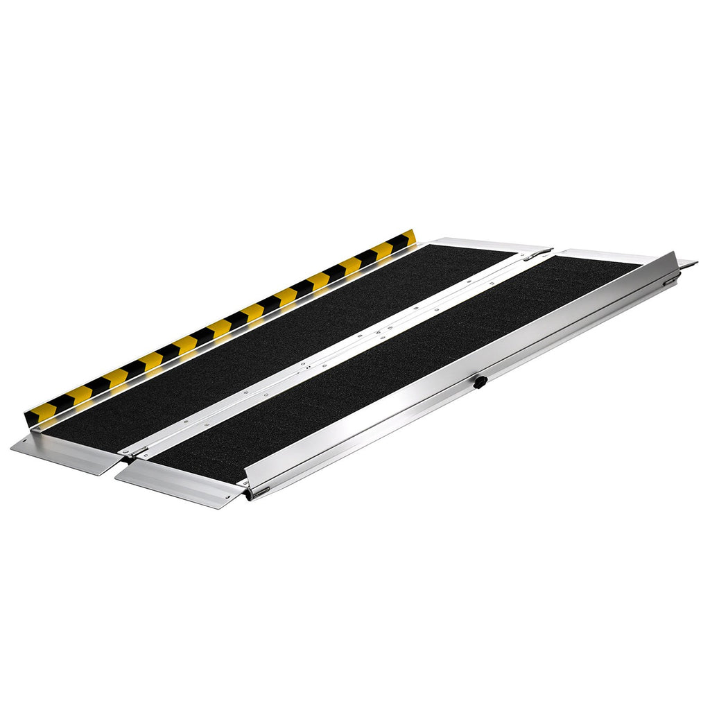 Portable Wheelchair Ramp, 3FT, Non-Slip Aluminum Folding Handicap Ramp For Wheelchair, 800 Lbs Capacity, Door Threshold Ramps For Home Steps, Stairs, Entry, Threshold, Doorways, Scooter, Curbs — product image 1