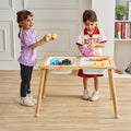 Sensory Table For Toddlers, Kids Activity Table With 3 Foldable Storage Bins & Paper Roll Holder, Indoor Outdoor Play Sand And Water Table, Wooden Kids Sensory Table - Gift For Boys Girls — product image 3