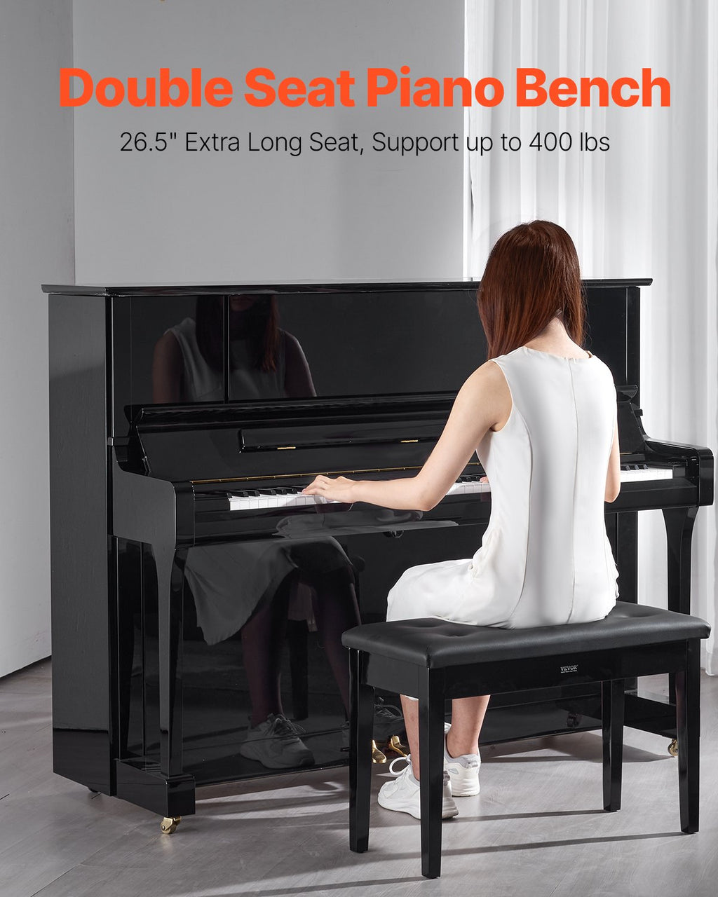 Piano Bench — 29.5" X 14" X 19" — product image 3