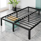 Full-size heavy-duty metal bed frame — view 3