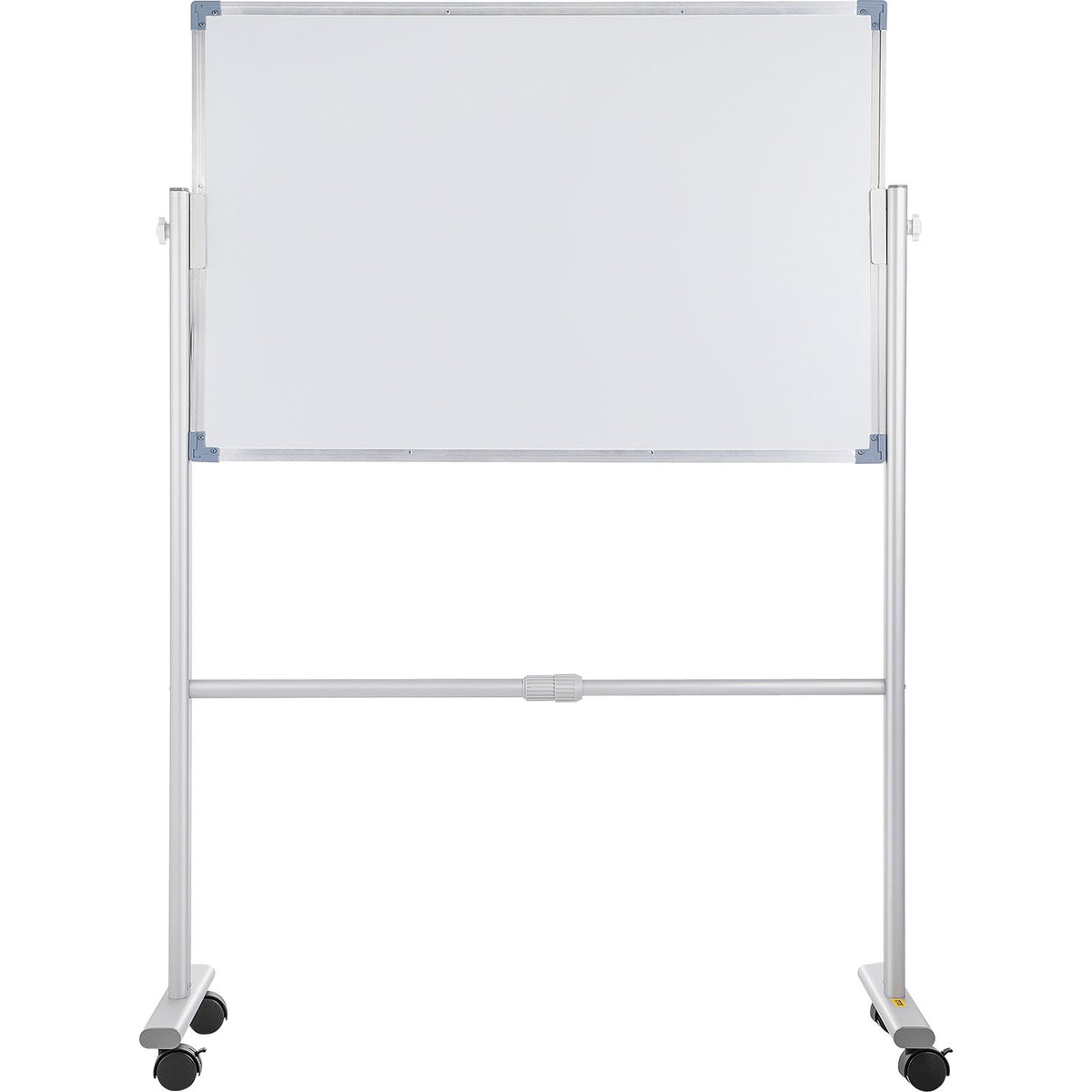 Mobile Magnetic Whiteboard, 36 X 24 Inch, Double Sided, 360 Degree Reversible Rolling Dry Erase Board, Height Adjustable With Aluminum Frame And Lockable Swivel Wheels, For Office School Home — product image 3