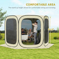 11 X 11ft Pop Up Screen Tent — Beige — product image 3