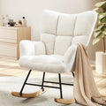 Teddy Fabric Gliding Rocking Chair — product image 1