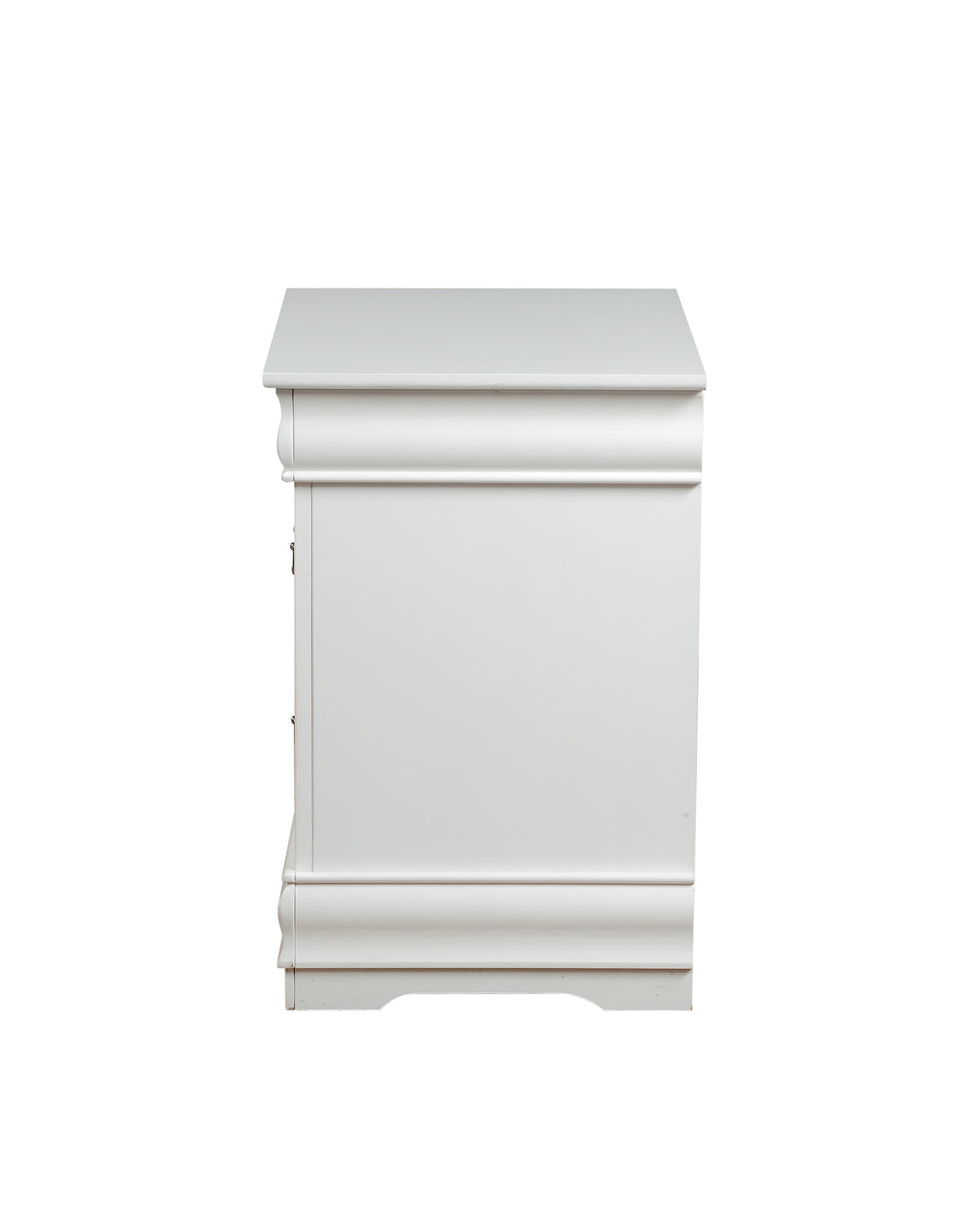 Louis Philippe White Finish Nightstand — product image 2