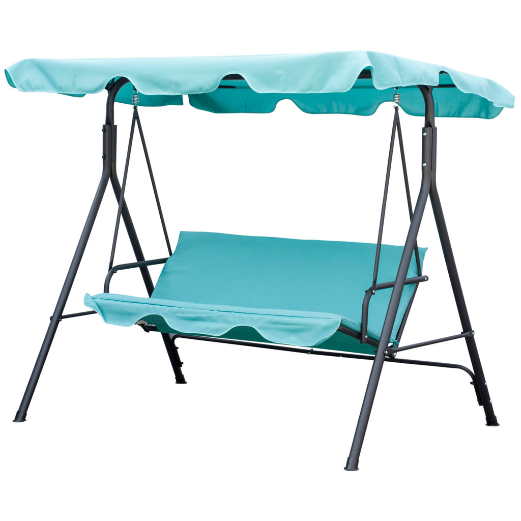 3-Seat Outdoor Patio Swing Chair with Removable Cushion — product image 1
