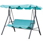 3-Seat Outdoor Patio Swing Chair with Removable Cushion — product image 1
