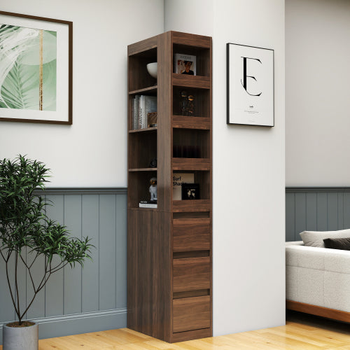 70.87 H Display Storage Cabinet — 4-Tier Shelf — product image 1