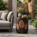 Outdoor Lightweight Concrete Side Table — Copper 73440.00 — product image 1