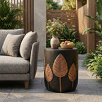 Outdoor Lightweight Concrete Side Table — Copper 73440.00 — product image 1