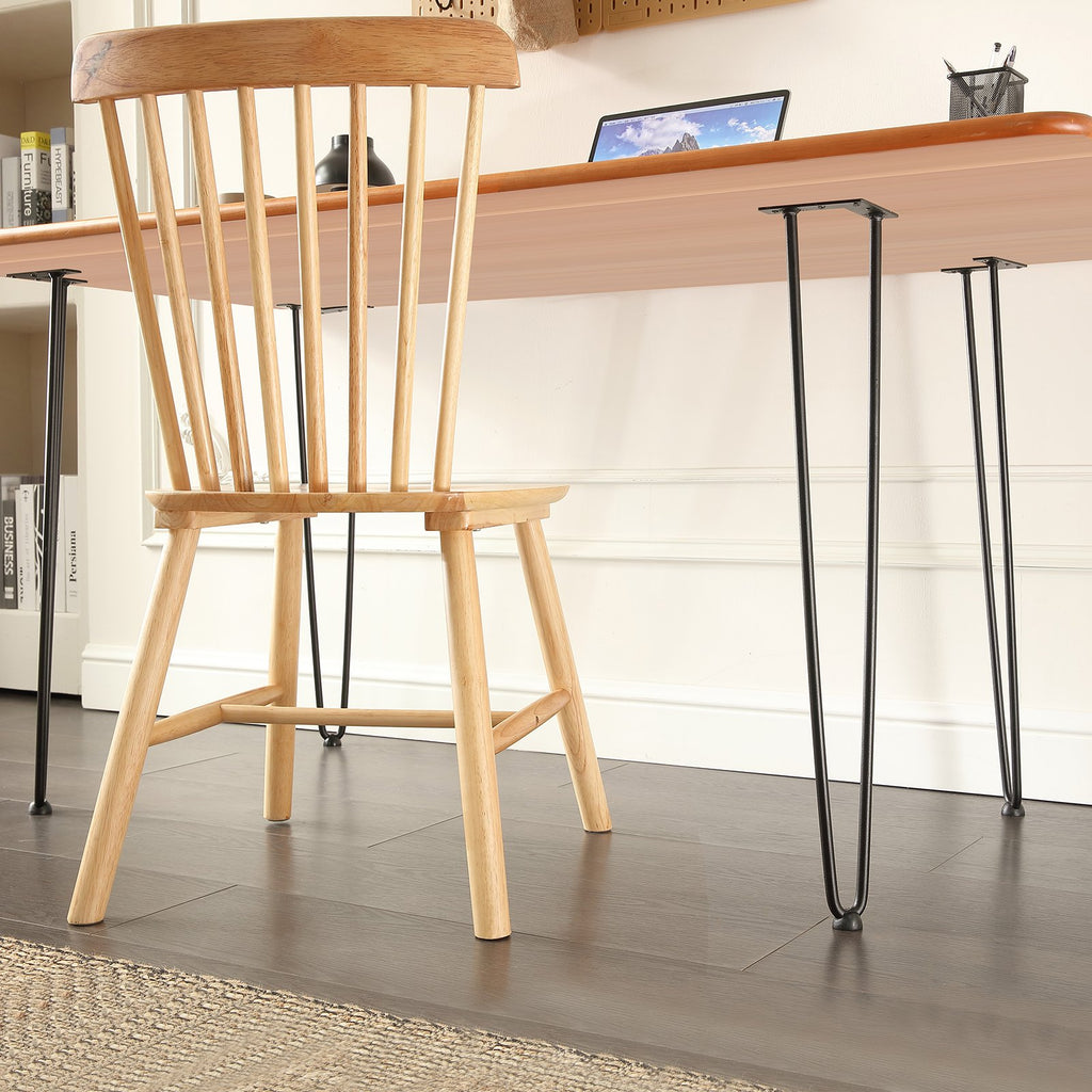 28' Hairpin Furniture Legs — Metal Home Diy Projects for Nightstand — product image 1
