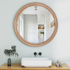 27.5 Inches Round Wall Mirror for Bathroom Vanity — product image 3