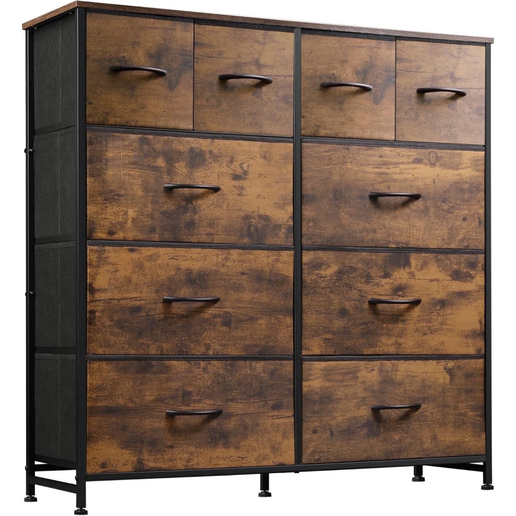 A Fabric Storage Cabinet With 10 Drawers, Used For Storage And Organization, Bedroom Storage Cabinet — product image 1
