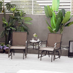 Outdoor Glider Chairs with Coffee Table — product image 2