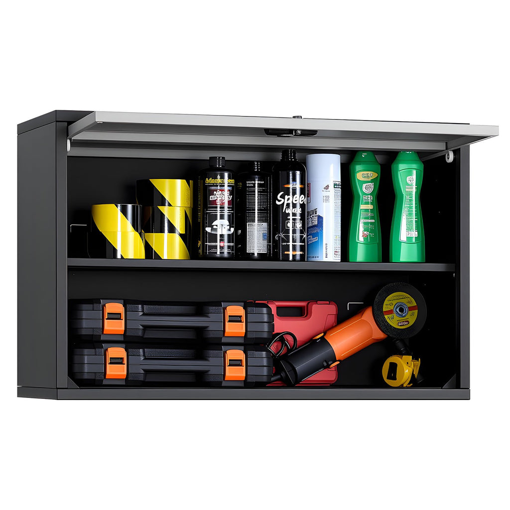 Metal Wall Cabinet — 27.56w X 12.01d X 19.69h Inch — product image 1