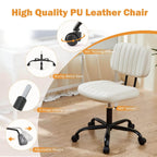 Adjustable Height 360degrees Rolling Swivel Computer Task Chair Without Arm — product image 2