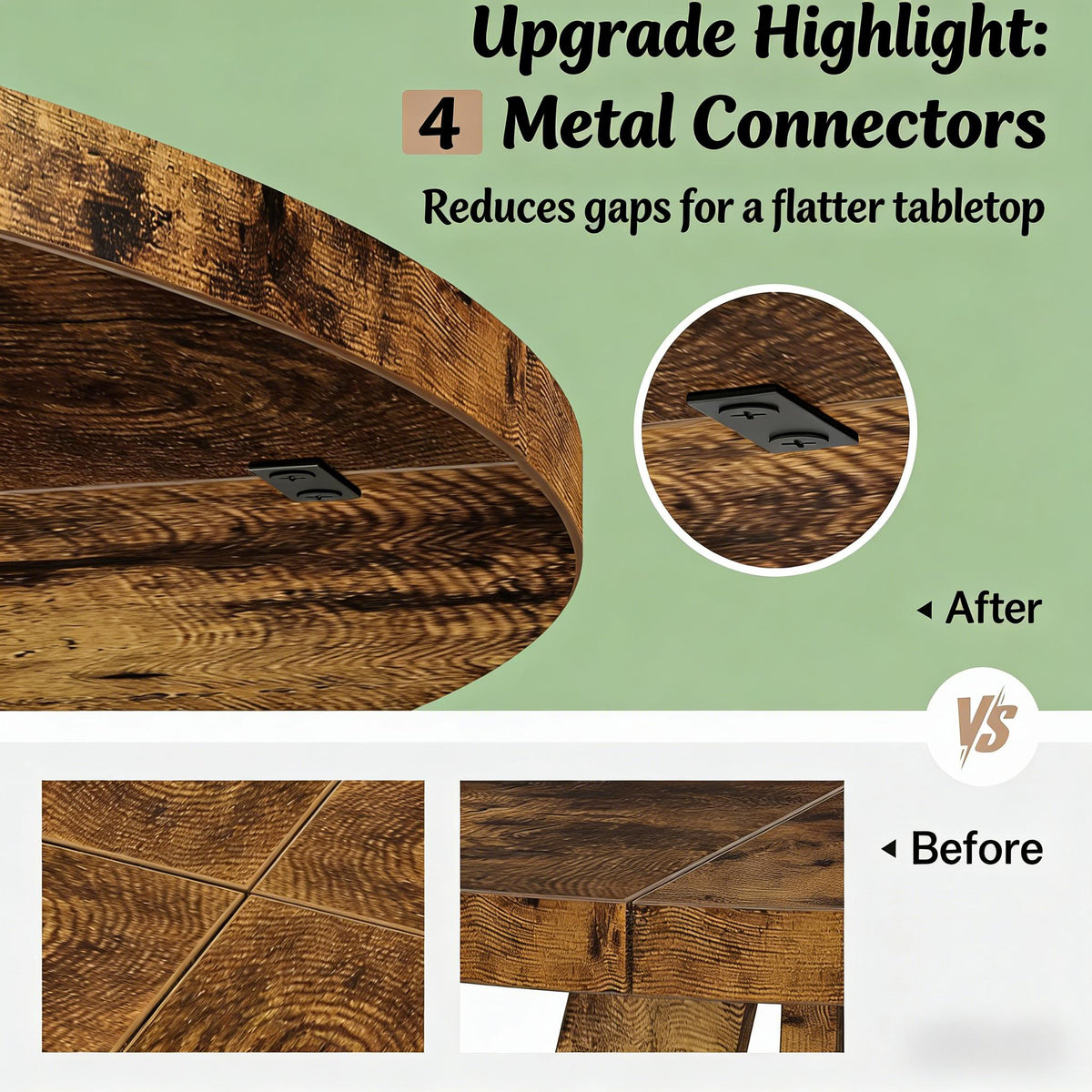 Wooden Coffee Table — Round Bar Table — product image 2