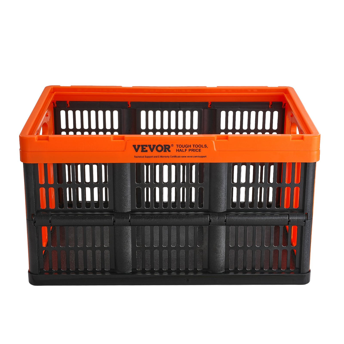 Set of three collapsible 45 L storage bins