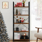 5 Tiers Bookshelf — Classically Modern Book Shelf — product image 1