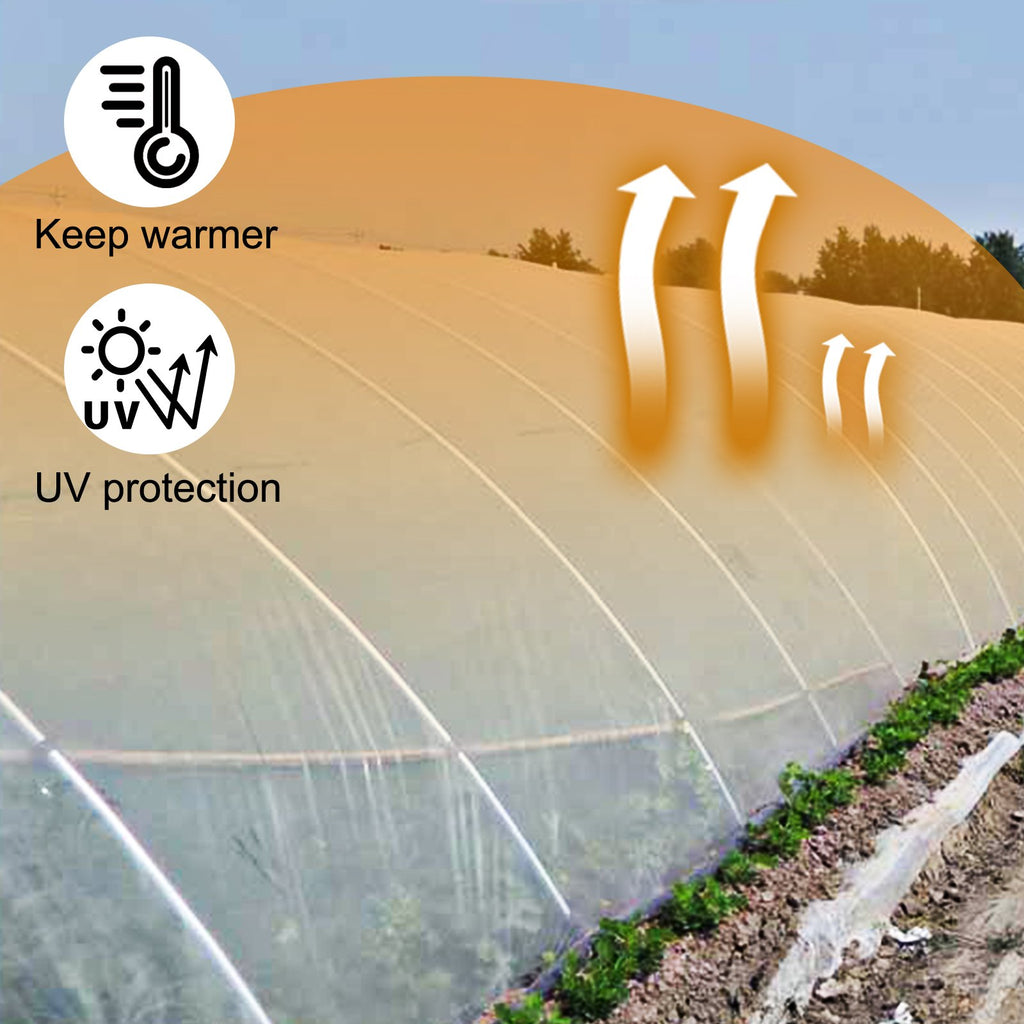 Greenhouse Film 10 X 25 Ft — Greenhouse Polyethylene Film 6 Mil Thickness — product image 3