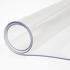 Plastic Table Cover 40 X 80 Inch, 1.5 Mm Thick Clear Table Protector, Rectangle Clear Desk Mat, Waterproof & Easy Cleaning For Office Dresser Night Stand — product image 2