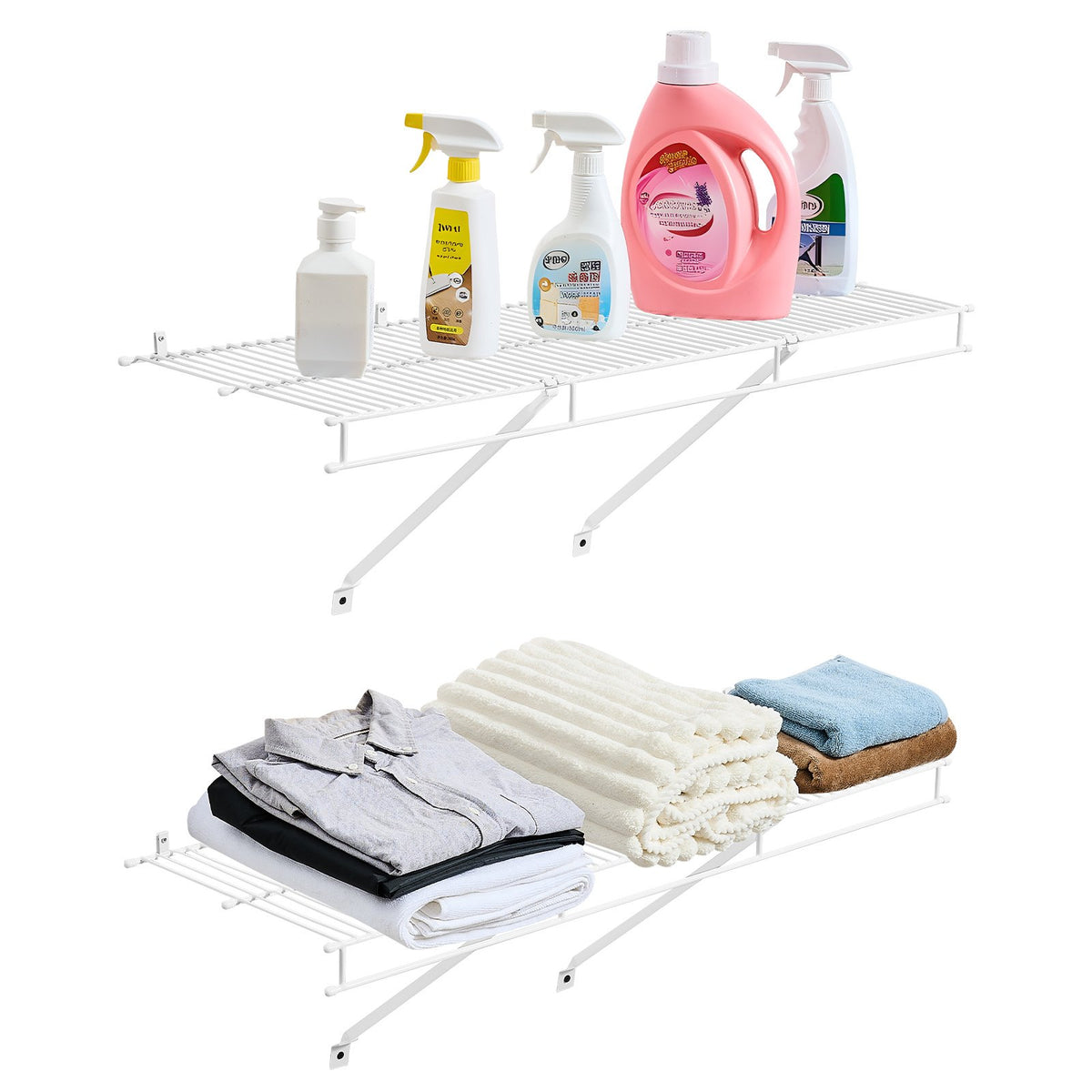 Wire Shelf Kit — 3 Ft — Set of 2 — product image 1