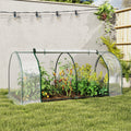 7 L X 3 W X 2.5 H Portable Tunnel Greenhouse for Outdoor Garden Hot House with 4 — product image 3