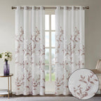 Burnout Printed Curtain Panel Only 1 Pc Panel — product image 1