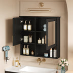 2-in-1 Bathroom Mirror Cabinet — High-Define Mirror with Storage for Bathroom Vanity — product image 2