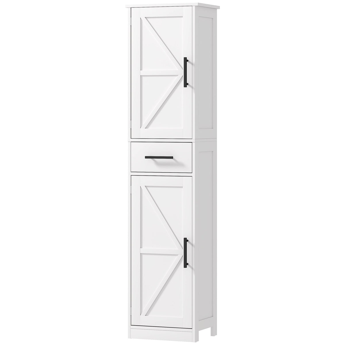 Farmhouse Linen Closet with Drawer — product image 1