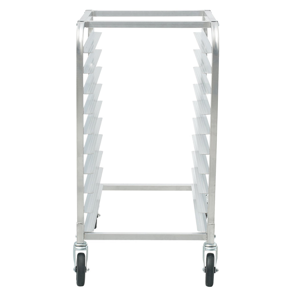 VEVOR Bun Pan Rack, 10-Tier Commercial Bakery Racks With Brake Wheels, Aluminum Racking Trolley Storage For Half & Full Sheet, Speed Rack For Kitchen Home, Bread Baking Equipment, — product image 3