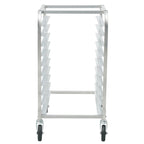 VEVOR Bun Pan Rack, 10-Tier Commercial Bakery Racks With Brake Wheels, Aluminum Racking Trolley Storage For Half & Full Sheet, Speed Rack For Kitchen Home, Bread Baking Equipment, — product image 3