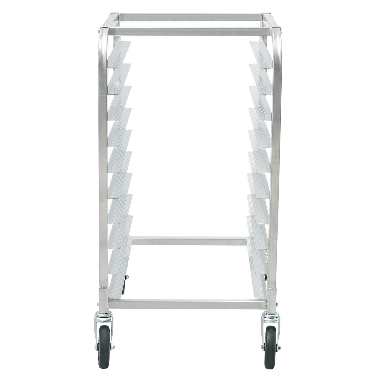 VEVOR Bun Pan Rack, 10-Tier Commercial Bakery Racks With Brake Wheels, Aluminum Racking Trolley Storage For Half & Full Sheet, Speed Rack For Kitchen Home, Bread Baking Equipment, — product image 3