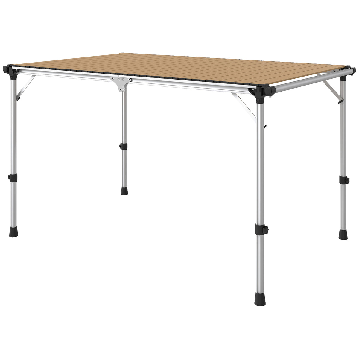 Folding Camping Table — Adjustable Height Aluminum Table — product image 1