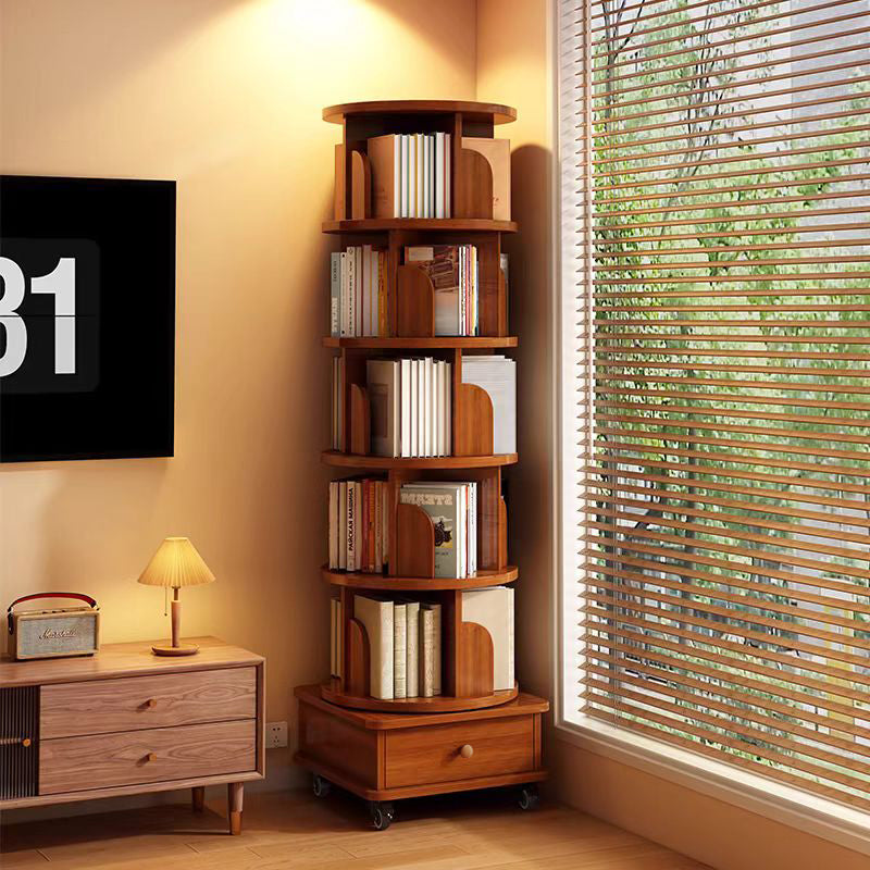 Upgraded Rotating Bookshelf — 360 Display Corner Bookshelf for Small Space — product image 1