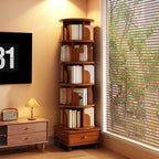 Upgraded Rotating Bookshelf — 360 Display Corner Bookshelf for Small Space — product image 1